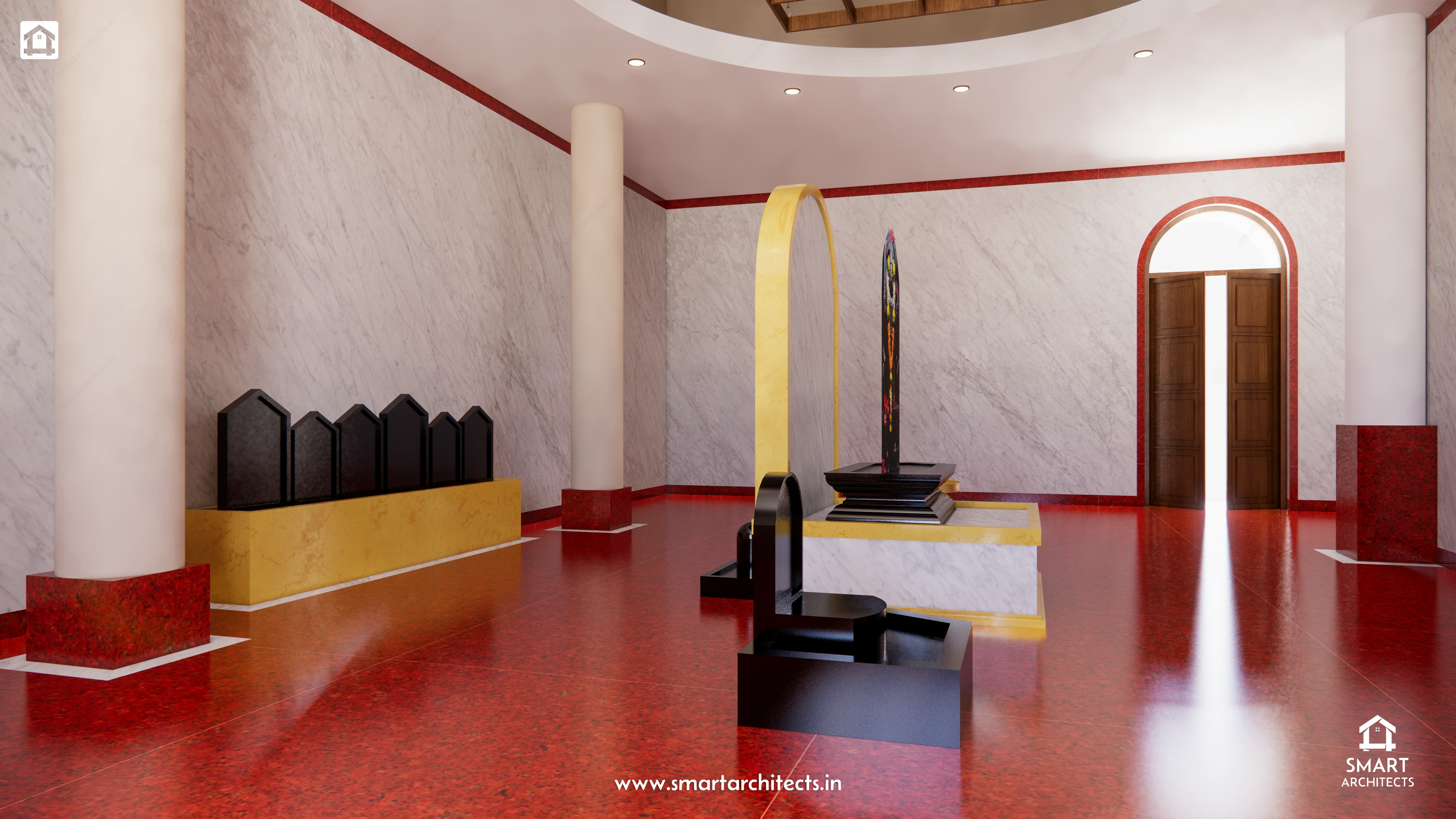Temple design by Smart Architects